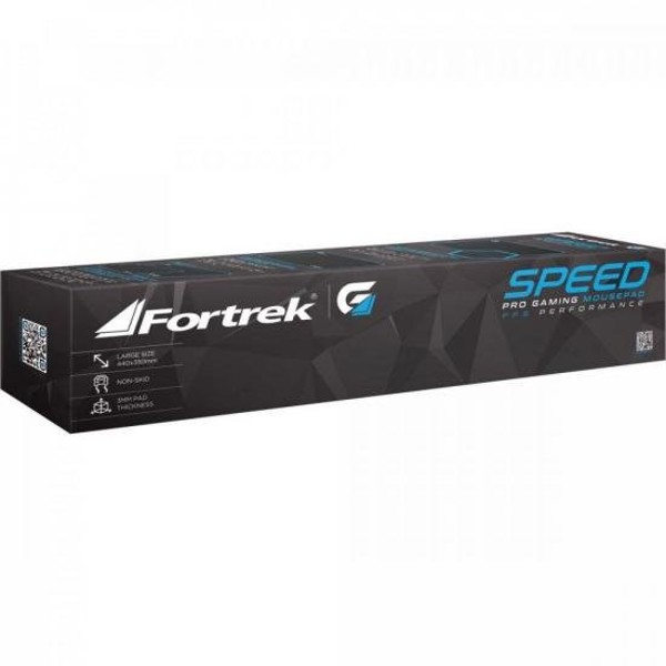 Mouse Pad Gamer Fortrek Speed MPG102 (350x440mm) Azul
