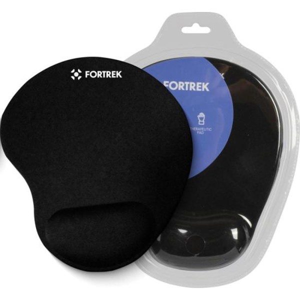 Mouse Pad Ergonômico Gel Fortrek ERG-102 Preto