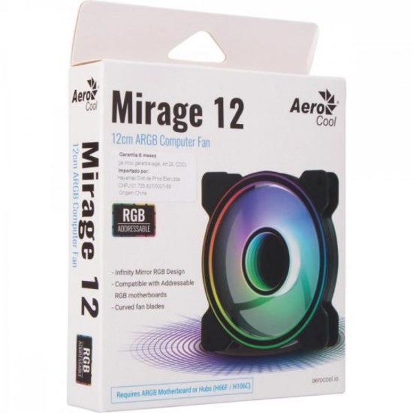 Cooler Fan Aerocool Mirage 12 ARGB