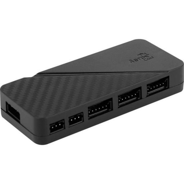 Hub Controlador de Fan Aerocool H66F RGB