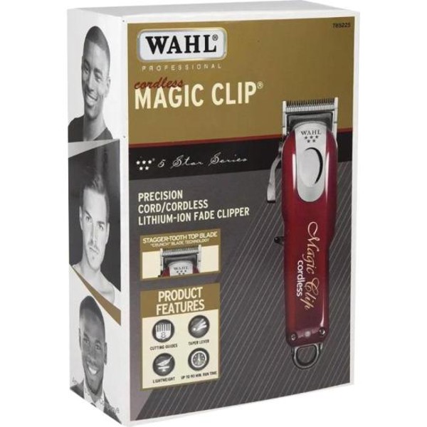 Máquina de Corte Magic Wahl Clip Cordless Ìons de Lítio