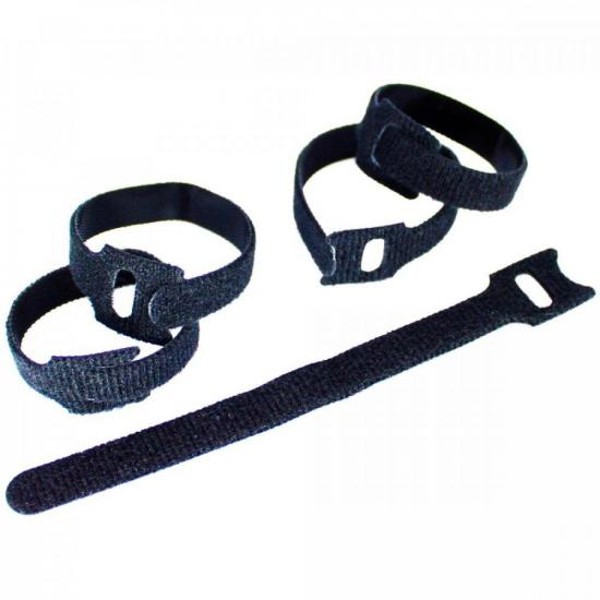Organizador de Cabos Com Velcro ORCB0001 Preto Storm - PCT / 5