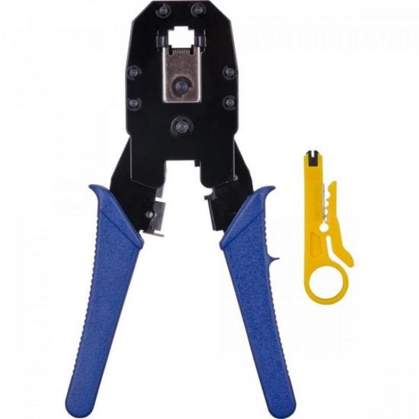 Alicate Para Crimpar RJ11/12/45 Fortrek ALC01 FK 223E