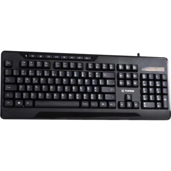 Teclado Multimídia Fortrek OLK101 Preto FK 423K