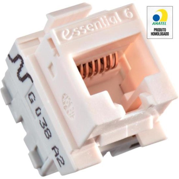 Conector CAT.6 RJ45 Fêmea Bege Nexans