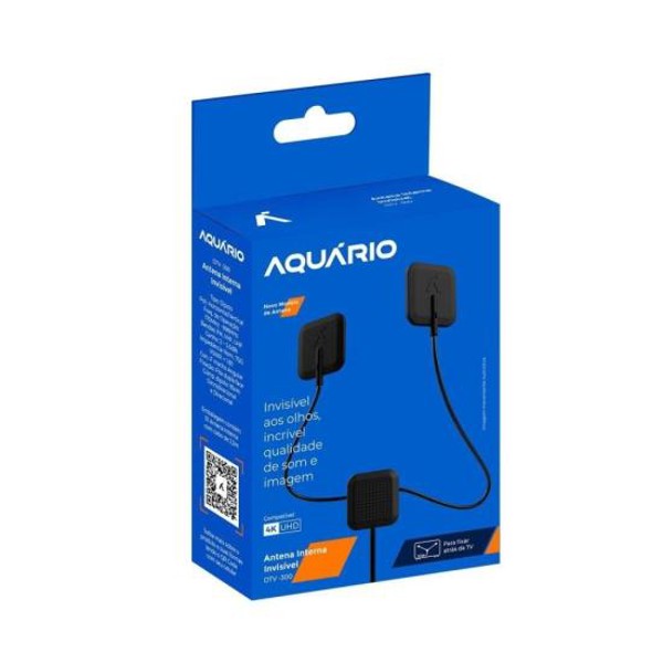 Antena Interna Invisível DTV-300 Aquário