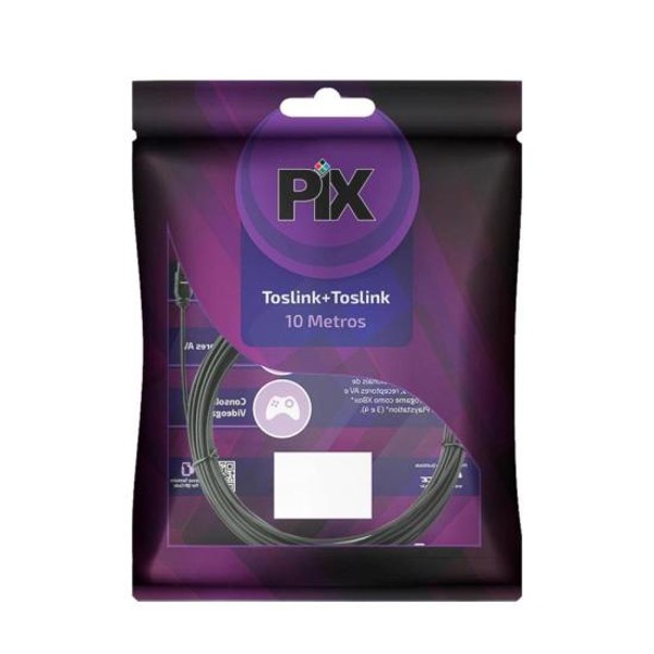 Cabo Optico Toslink 10m Pix
