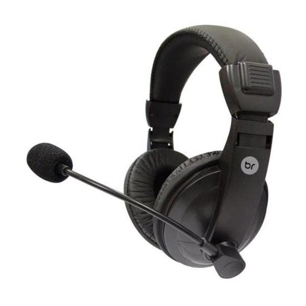 Headset Office Com Microfone Bright P2