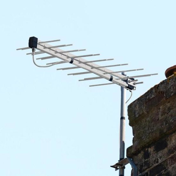 Antena Externa Log Para TV LU-30 Aquário