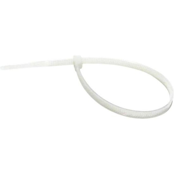 Abraçadeira Nylon 6,0x200mm Branca Storm - PCT / 100