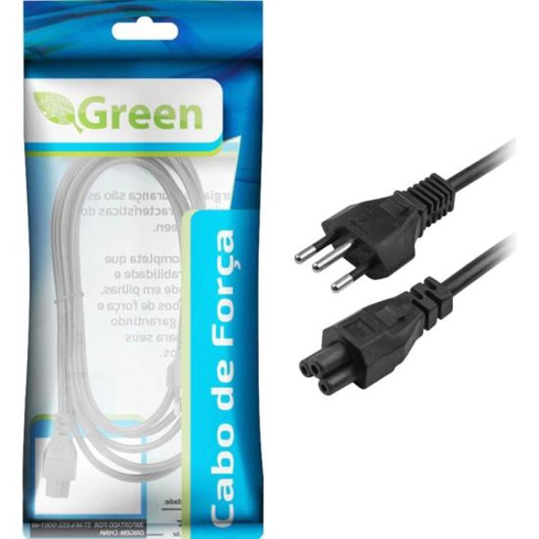 Cabo de Força Tripolar 10a 1.5m Green