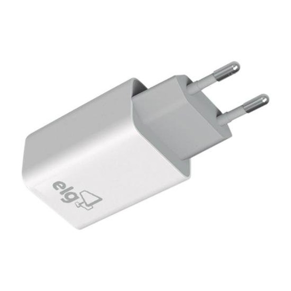 Carregador USB 3A WC1S-QC3 Branco ELG
