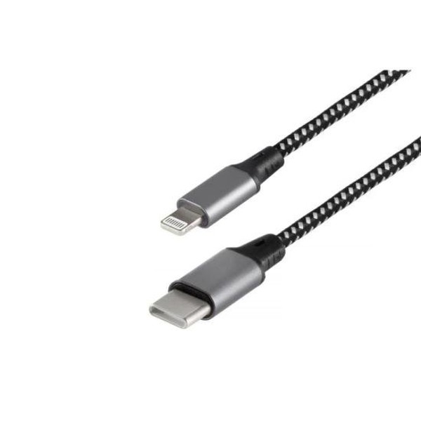 Cabo USB-C Tipo C Macho x Lightining 1m Storm