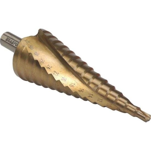 Broca Escalonada 4mm a 32mm Brasfort