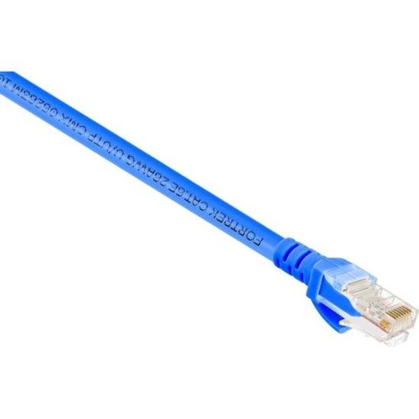 Cabo de Rede Patch Cord Cat5e Fortrek FKCAT5E 2,5m Internet Azul