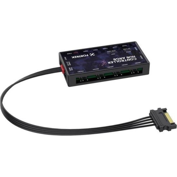 Controladora Fan Fortrek Controller Hub com Controle Remoto 7 Portas