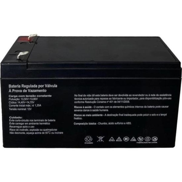 Bateria Selada 12V P12-Alarme SecPower