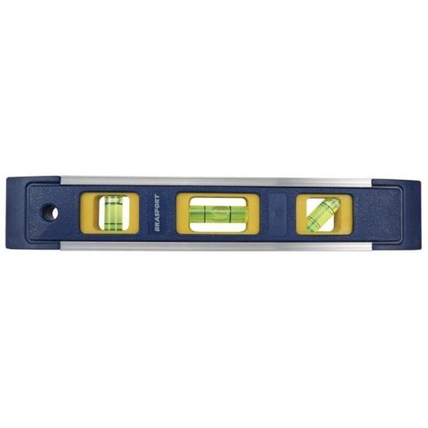 Nível Torpedo Base Magnética 9" Brasfort