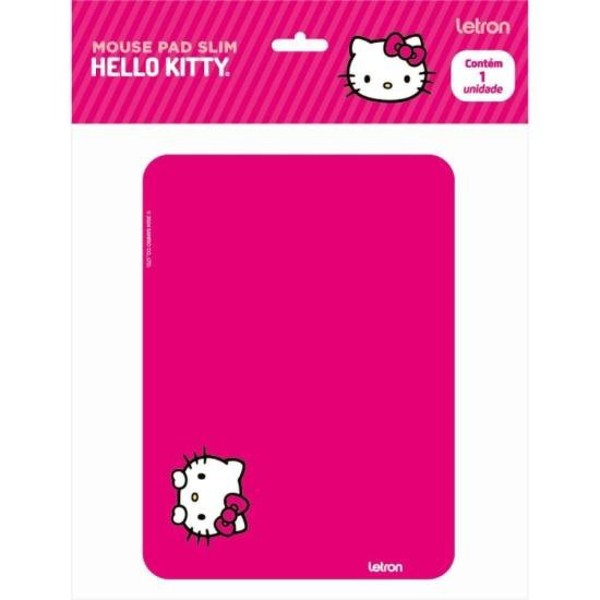 Mouse Pad Slim Letron Hello Kitty (Caixa C/20 Unidades)