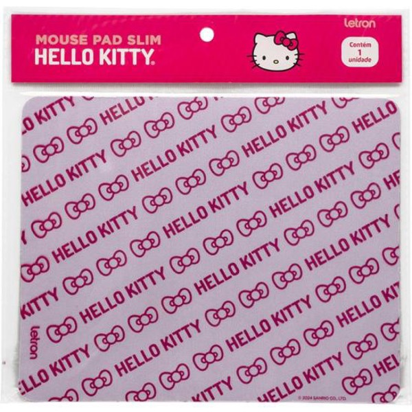 Mouse Pad Slim Letron Hello Kitty (Caixa C/20 Unidades)