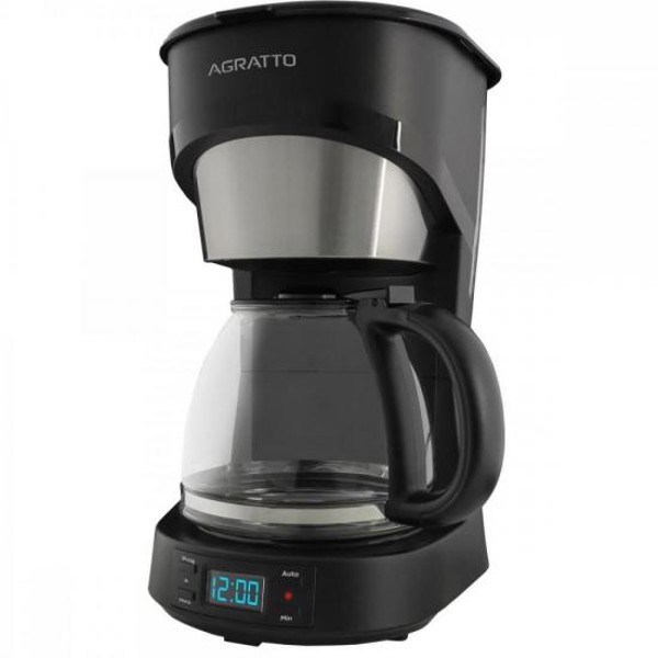 Cafeteira Programável Agratto Aroma Preta 127v
