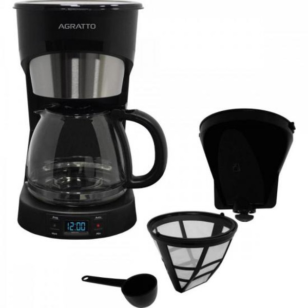 Cafeteira Programável Agratto Aroma Preta 127v