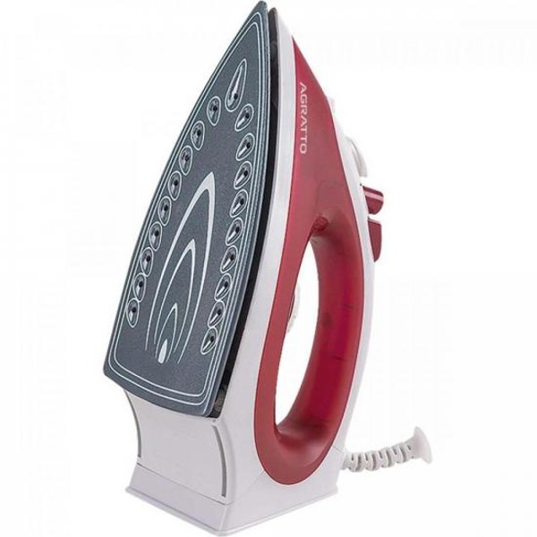 Ferro de Passar Vapor Agratto Bravo FC-02 Cerâmico Vermelho 220v