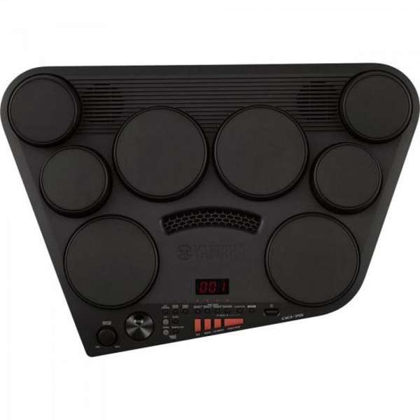 Bateria Eletrônica Yamaha DD-75 Com Fonte Preto