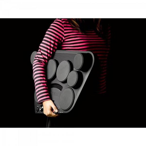 Bateria Eletrônica Yamaha DD-75 Com Fonte Preto