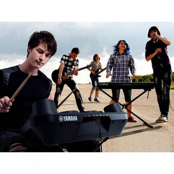 Bateria Eletrônica Yamaha DD-75 Com Fonte Preto