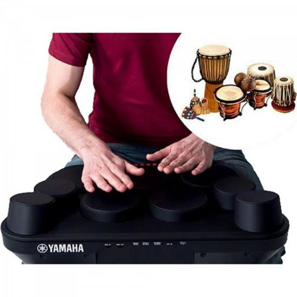 Bateria Eletrônica Yamaha DD-75 Com Fonte Preto