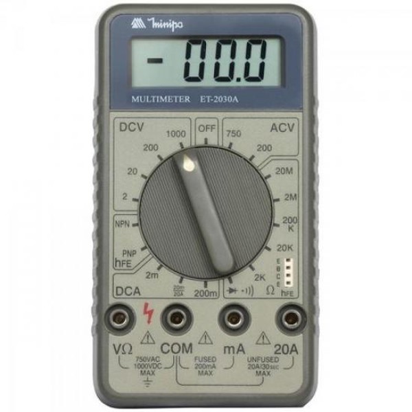 Multímetro Digital Minipa ET-2030A