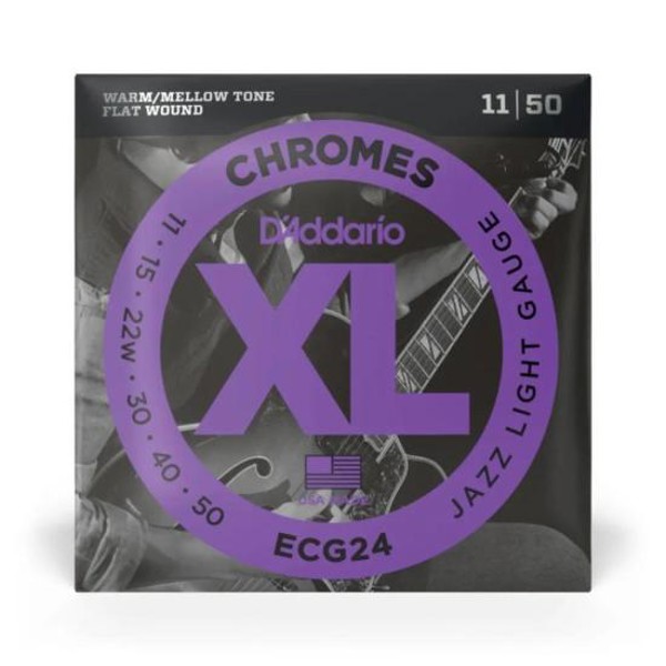Encordoamento Guitarra .011-.050 XL Chromes ECG24 D Addario