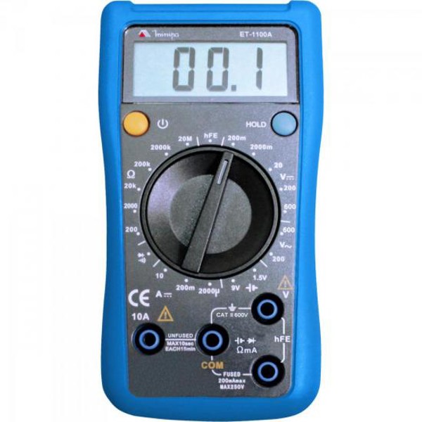 Multímetro Digital ET-1100A MINIPA