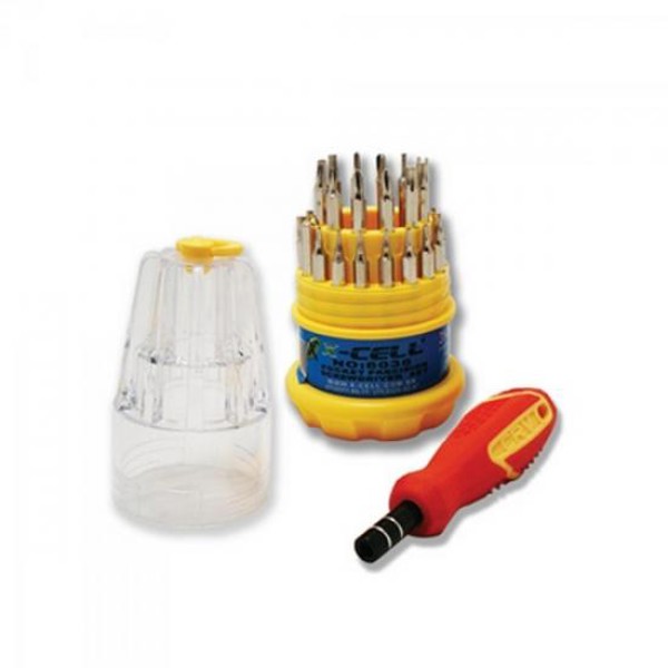 Kit de Chaves 31 Peças em 1 XCKIT31 X-Cell