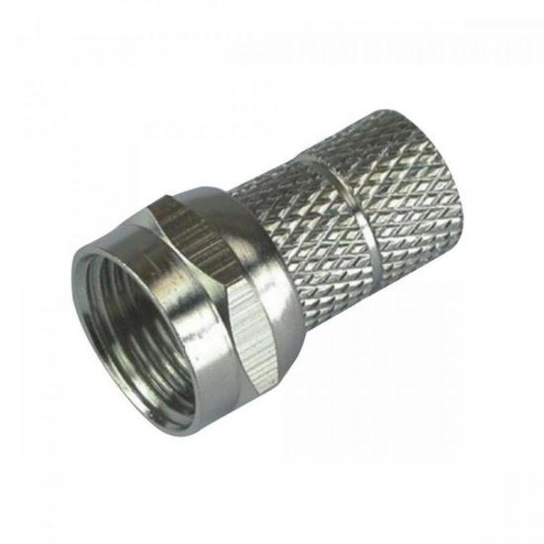 Conector F para Cabo RG59 de Rosquear GENÉRICO - CEM / 100