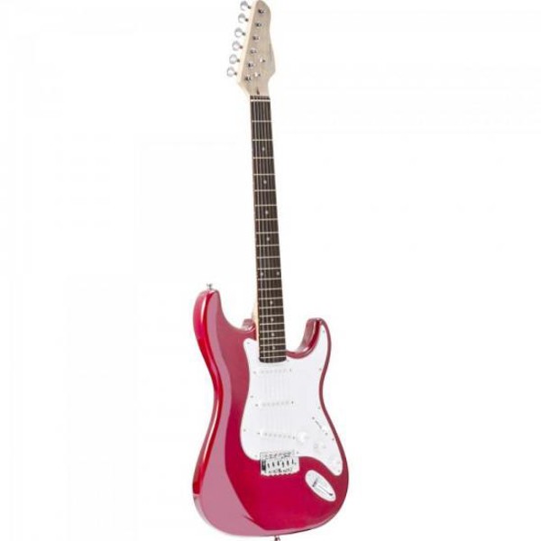 Guitarra Giannini G100 Vermelha Com Escudo Branco