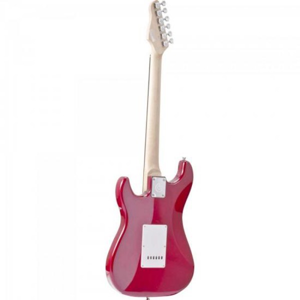 Guitarra Giannini G100 Vermelha Com Escudo Branco