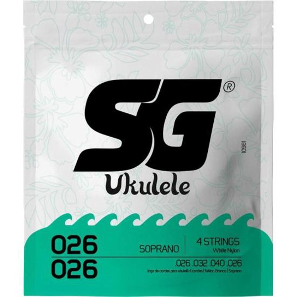 Encordoamento Para Ukulele Nylon Soprano SG