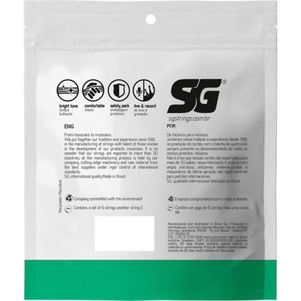 Encordoamento Para Ukulele Nylon Soprano SG