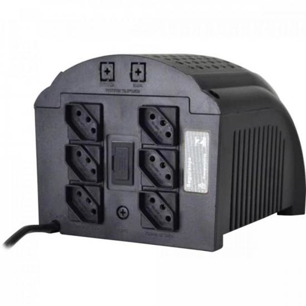 Estabilizador EVS Line 500VA 220V Preto Ts Shara