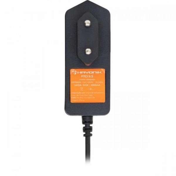 Fonte Chaveada Hayonik FTCI 5/2 5VDC 2A 10W P4 C+ Bivolt