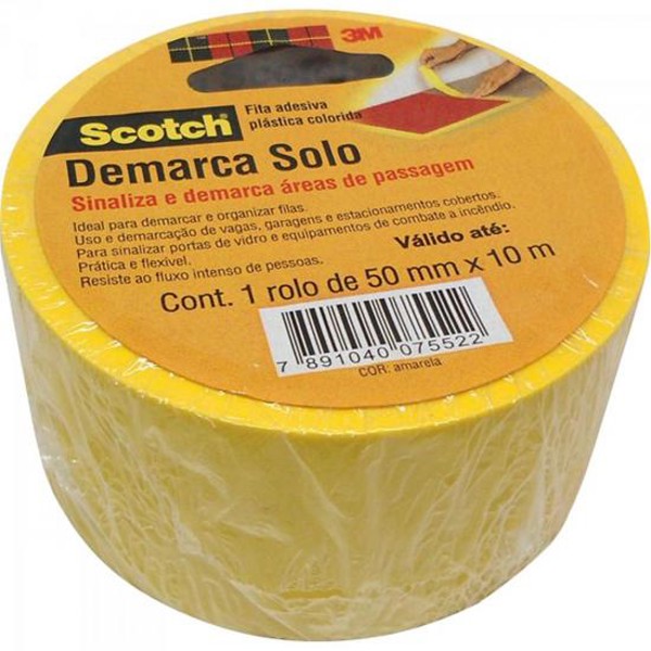 Fita Demarca Solo 50mm x 10m AMARELA 3M
