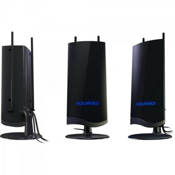 Antena Digital Amplificada VHF/UHF/FM/HDTV DTV-4600 AQUÁRIO