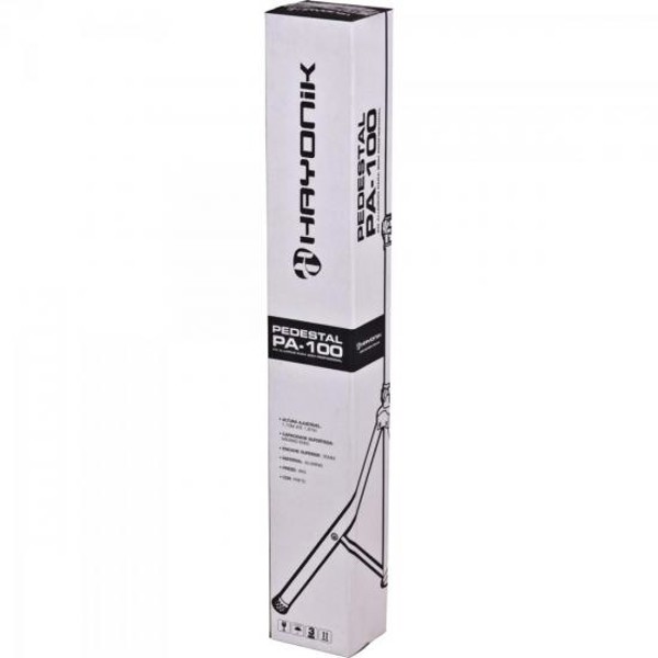 Pedestal para Caixa de Som PA100 Alúminio Preto HAYONIK