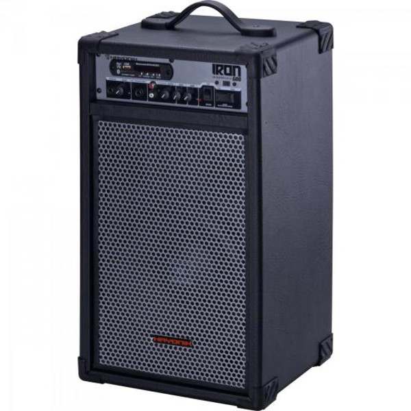 Caixa Multiuso Hayonik Iron 600 100W Bluetooth Preta