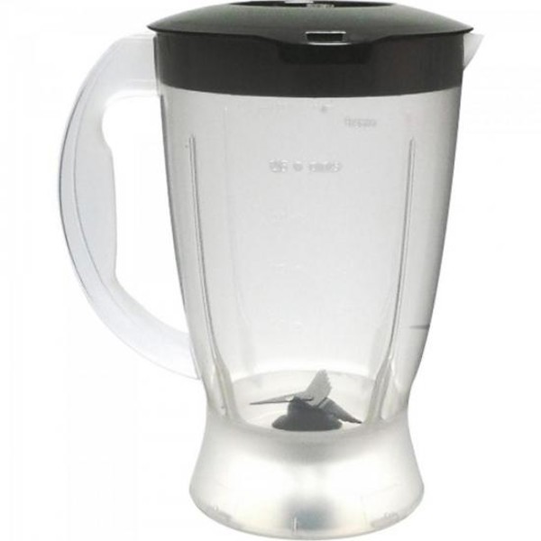 Copo para Liquidificadores com Alça, Tampa e Hélice Preta HR2974/10 WALITA ACESSÓRIOS - CX / 10