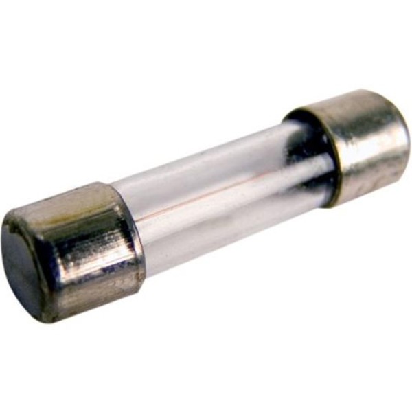 Fusível Vidro Latão 3AG Grande 1A FUSIBRAS - PCT / 50