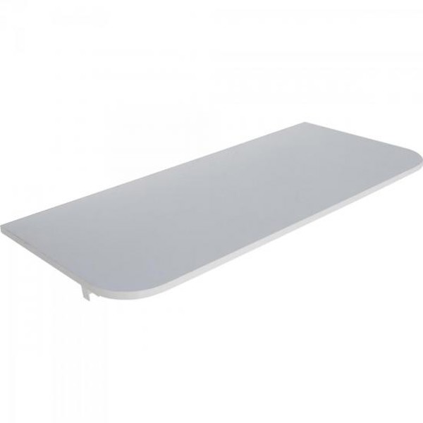 Mesa Dobrável Para Cozinha Com Suporte MDP 100X50cm Branca Multivisão