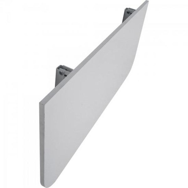 Mesa Dobrável Para Cozinha Com Suporte MDP 100X50cm Branca Multivisão